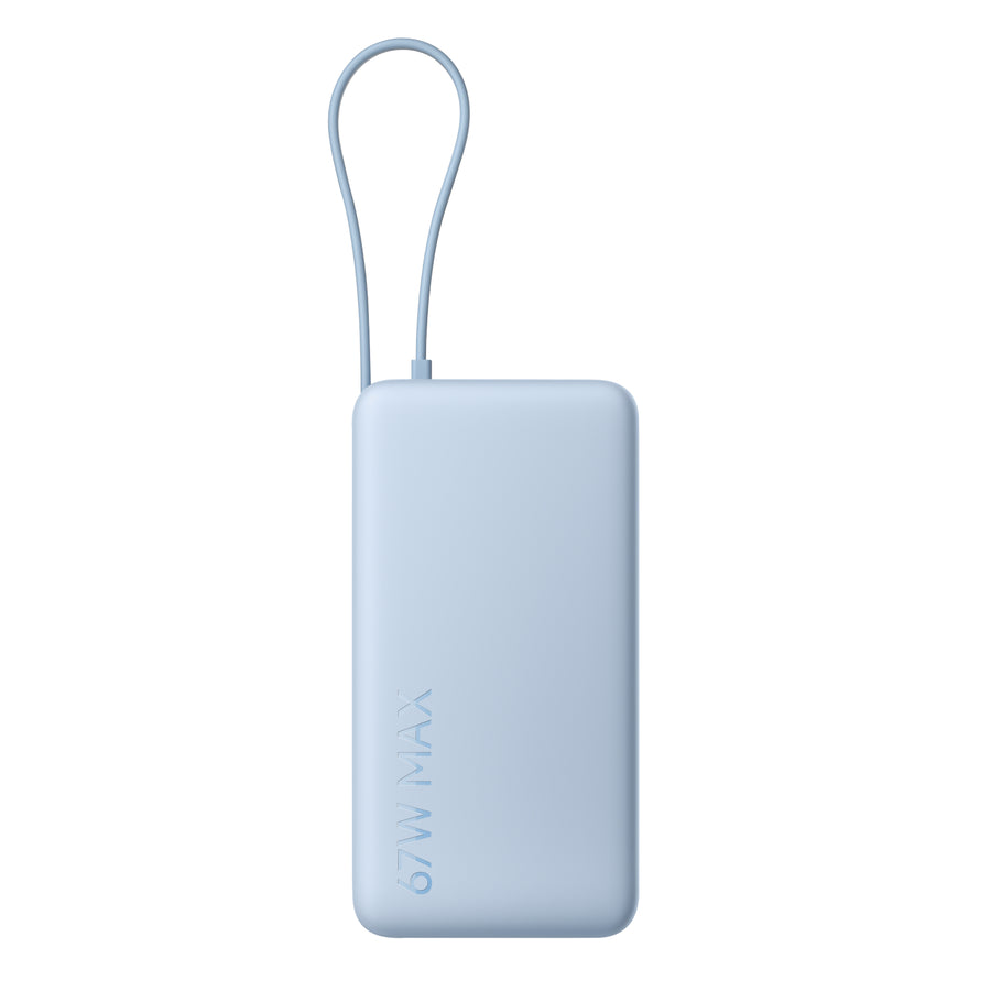Xiaomi 67W Power Bank 20000mAh (Intergrated Cable) - Ice Blue
