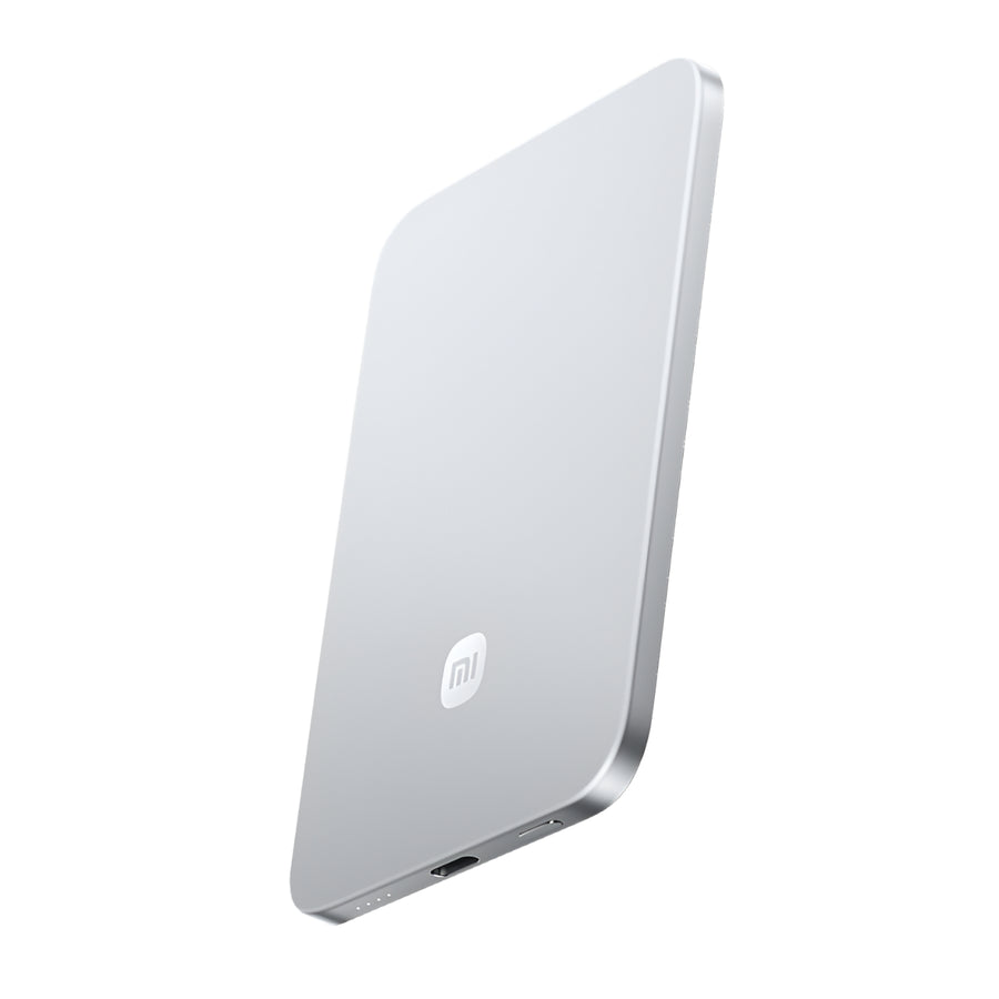 Xiaomi UltraThin Magnetic Power Bank 5000 15W Glacier Silver