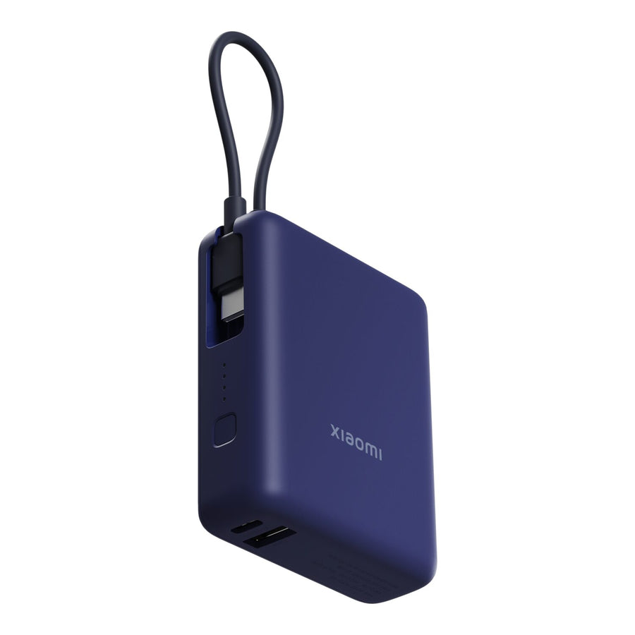 Xiaomi 33W Power Bank 10000mAh with Integrated Cable - Ice Blue