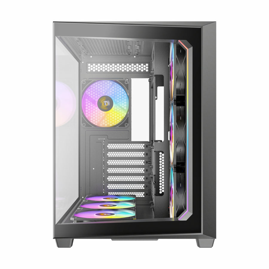 Antec C5 ARGB ATX | Micro-ATX | ITX ARGB Dual Chamber Mid-Tower Gaming Chassis - Black