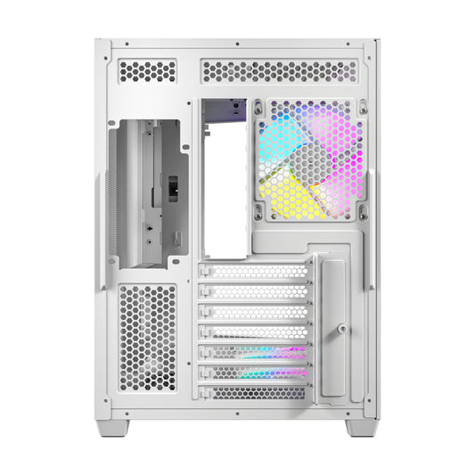 Antec C5 ARGB ATX | Micro-ATX | ITX ARGB Dual Chamber Mid-Tower Gaming Chassis - White