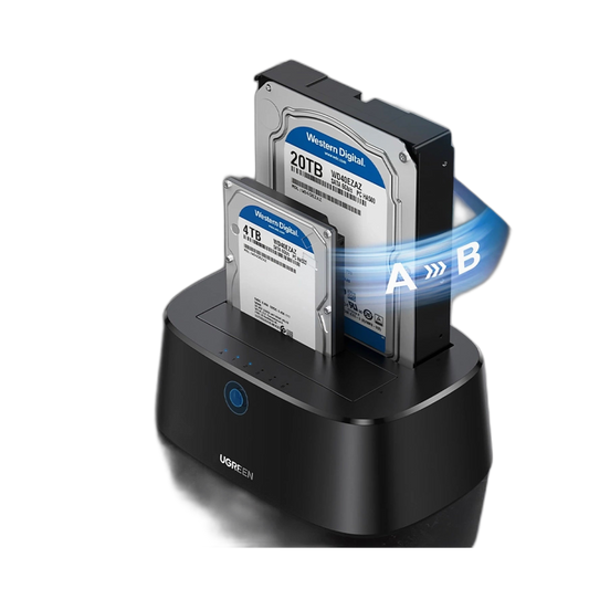 UGREEN 3.5 to SATA Dula Bay DH Duplicator/Cloner