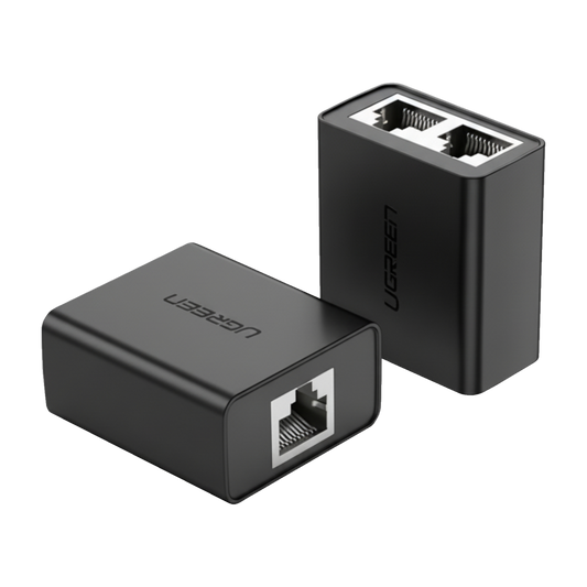 UGREEN RJ45 Splitter Adapter 2 Pack (Black)