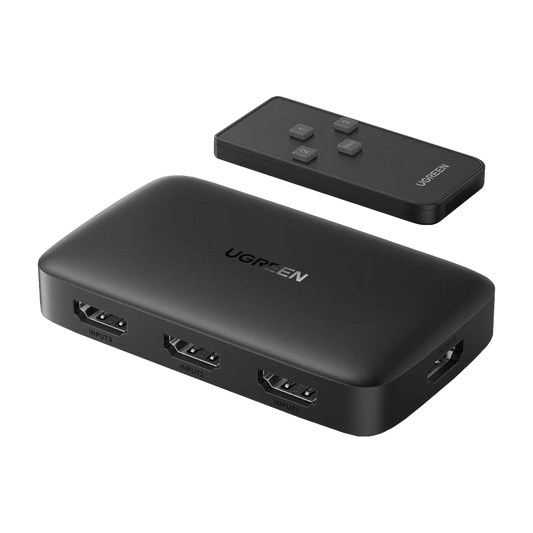 UGREEN HDMI1.4 Switcher 3 in 1 out 4Kx2K@30Hz (LY)