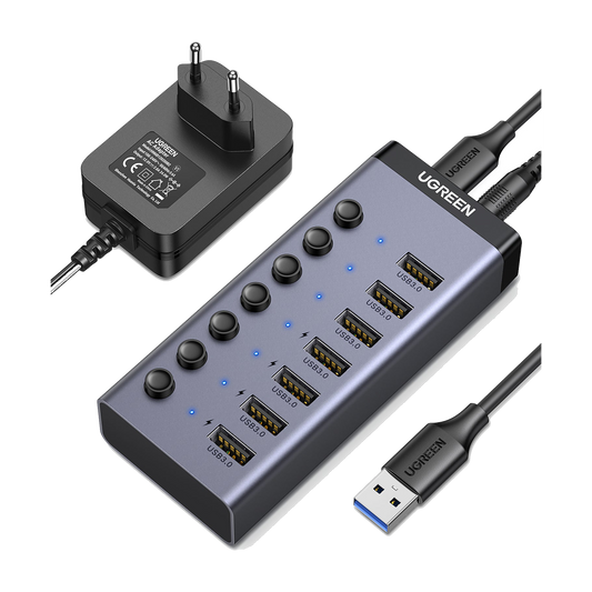 UGREEN Powered USB 3.0 Hub 7 Ports
