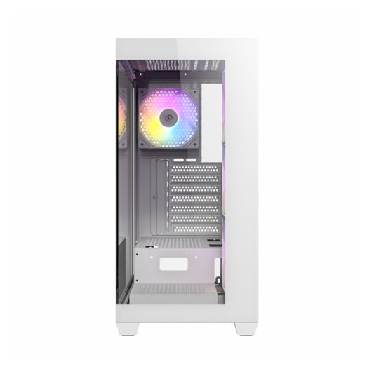 Antec CX300 ARGB ATX | Micro-ATX | ITX RGB Mid-Tower Gaming Chassis - White