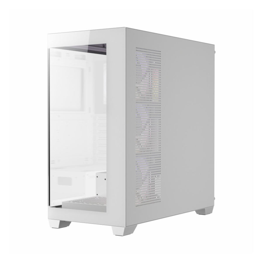 Antec CX300 ARGB ATX | Micro-ATX | ITX RGB Mid-Tower Gaming Chassis - White