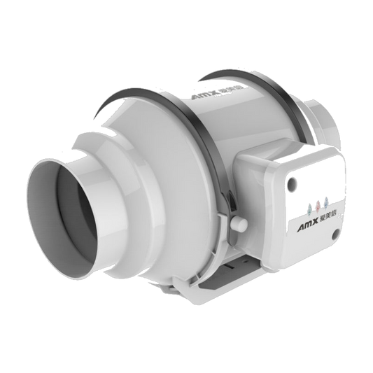 AMX 250mm Mixed Flow Industrial Inline Duct Fan
