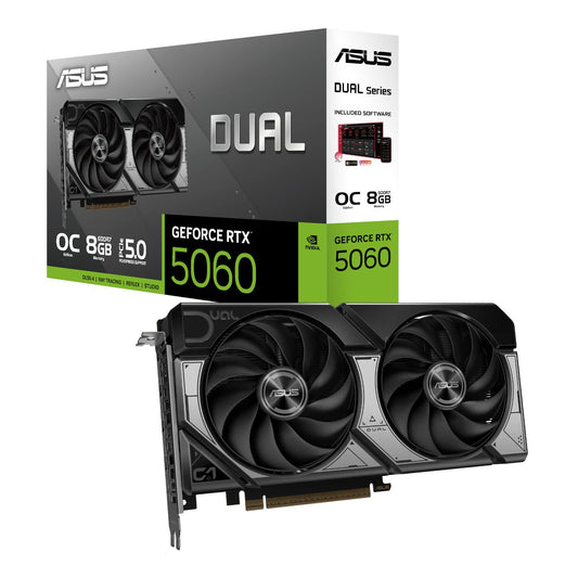 ASUS Nvidia GeForce RTX 5060 Dual OC 8G Graphics Card