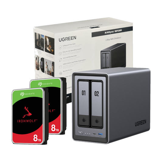UGREEN DXP2800 16TB 2 Bay NAS