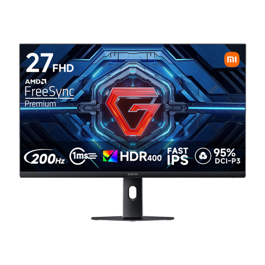 Xiaomi G27i 2026 27" Full HD 1080p IPS Gaming Monitor (200Hz, 1ms, 16:9, HDMI/DP, & AMD FreeSync Premium)