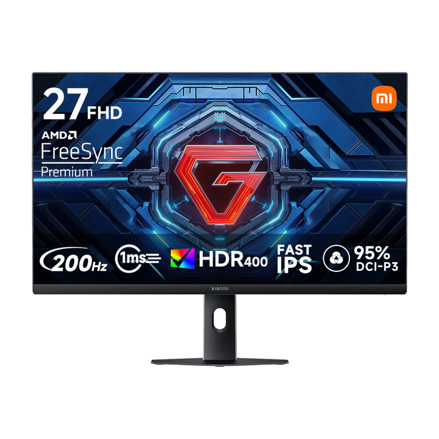 Xiaomi G27i 2026 27" Full HD 1080p IPS Gaming Monitor (200Hz, 1ms, 16:9, HDMI/DP, & AMD FreeSync Premium)