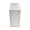 Antec FLUX E-ATX | ATX | Micro-ATX | ITX  Mid-Tower Gaming Chassis Wood Front Panel- White