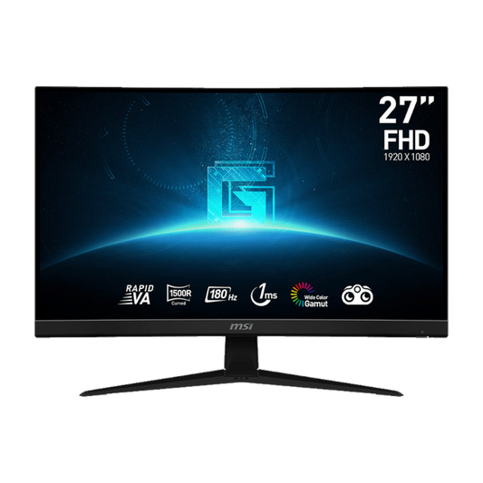 MSI G27C4 E3 27" Gaming Monitor 1920 x 1080 (FHD) VA 170Hz FreeSync Premium HDMI Displayport Tilt Black