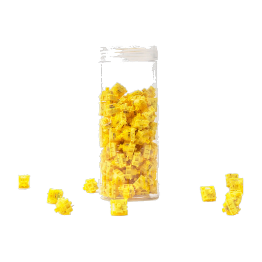 Keychron Yellow Gateron Phantom Switches 110 pcs