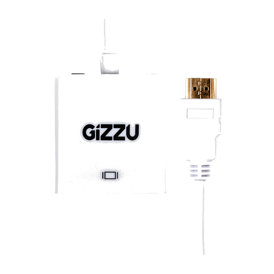 Gizzu 1080P HDMI to VGA with Audio Adapter Poly