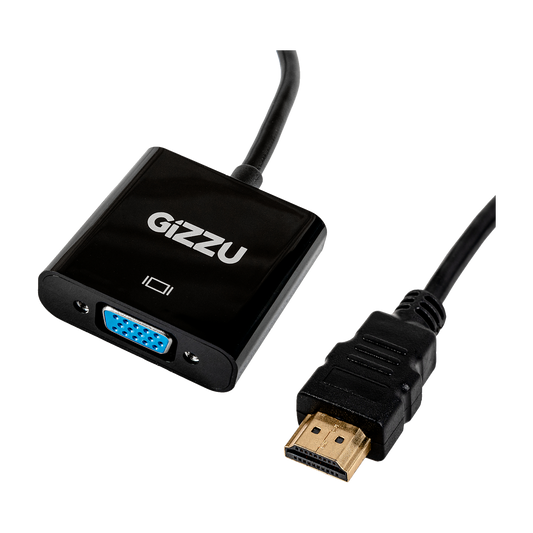 Gizzu 1080P HDMI to VGA Adapter Poly