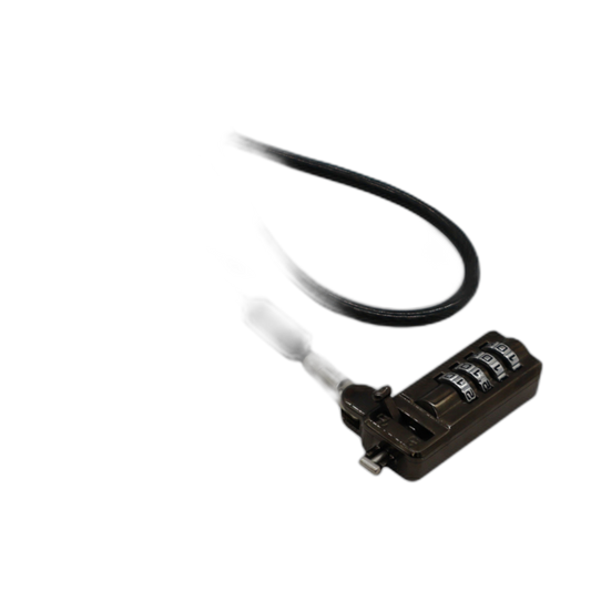 Gizzu 2m Slimline Combination Notebook & Ultrabook Cable Lock