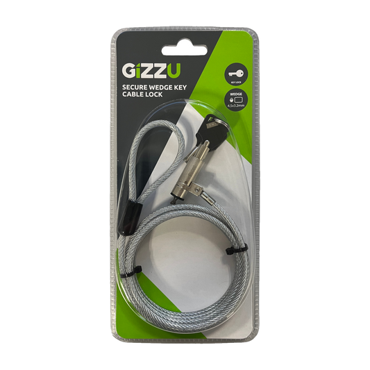 Gizzu 1.8m Wedge Cable Lock