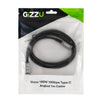 Gizzu Type-C 3.2 to Type-C 10Gbps 100W Angled Cable 1M Poly