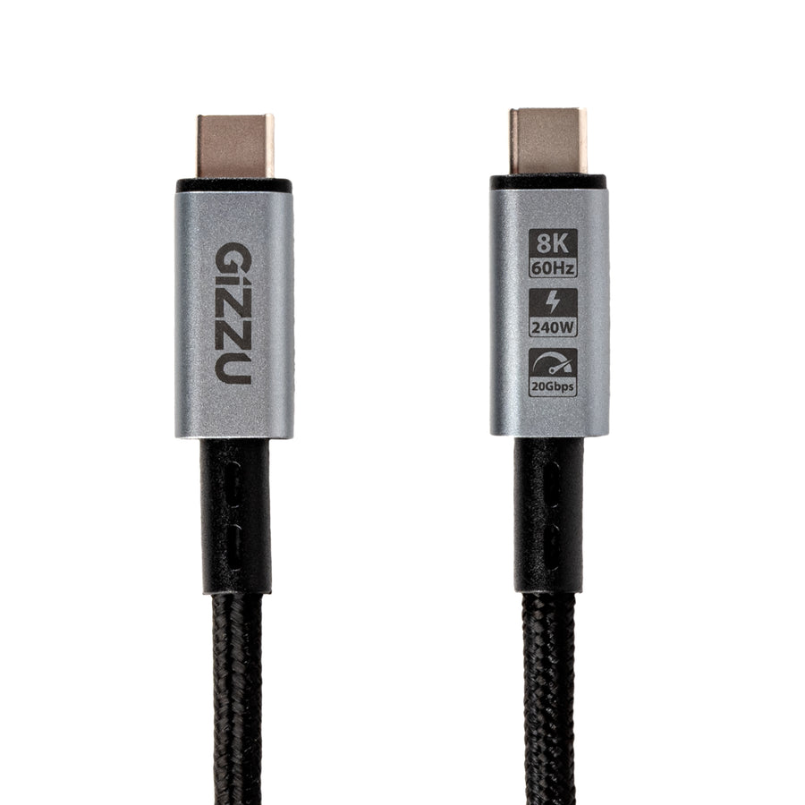 Gizzu Type-C 3.2 to Type-C 20Gbps 240W Cable 1M Poly
