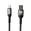 Gizzu USB-A 2.0 to Type-C 480Mps 66W Cable 1M Poly