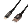 Gizzu USB-A to Lightning 12W Cable 1M Poly