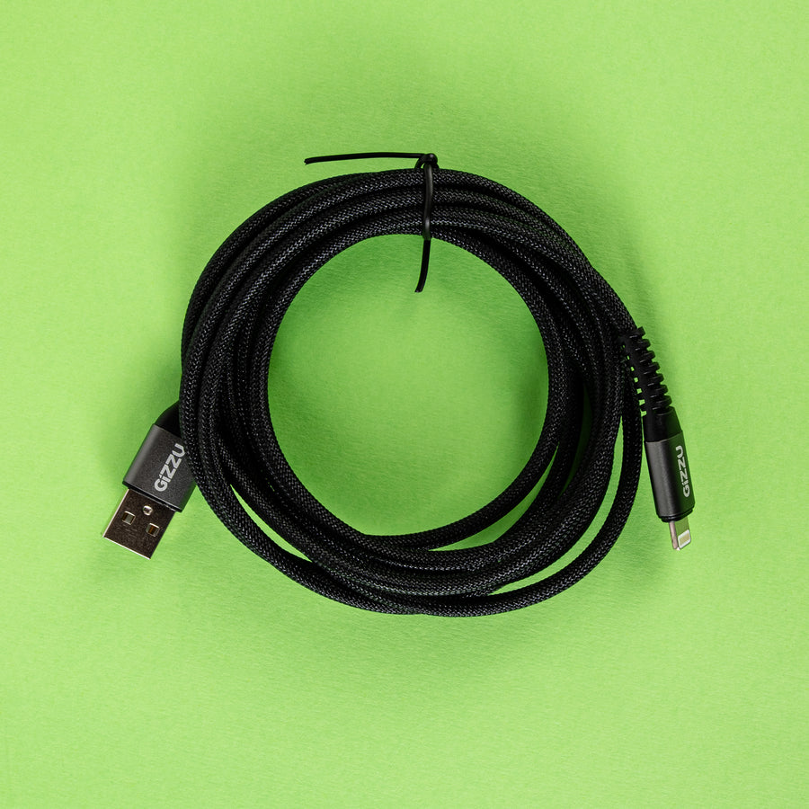 Gizzu USB-A to Lightning 12W Cable 2M Poly