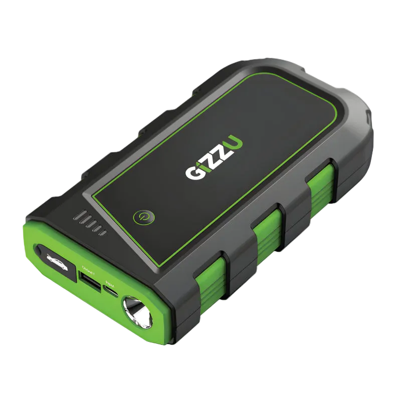 GIZZU 2000A Jump Starter 16000mAh - Black