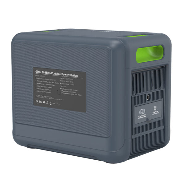 Gizzu Hero Pro 2048Wh/2400W UPS Power Station With App