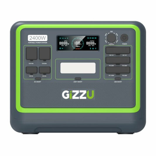 Gizzu Hero Pro 2048Wh/2400W UPS Power Station With App