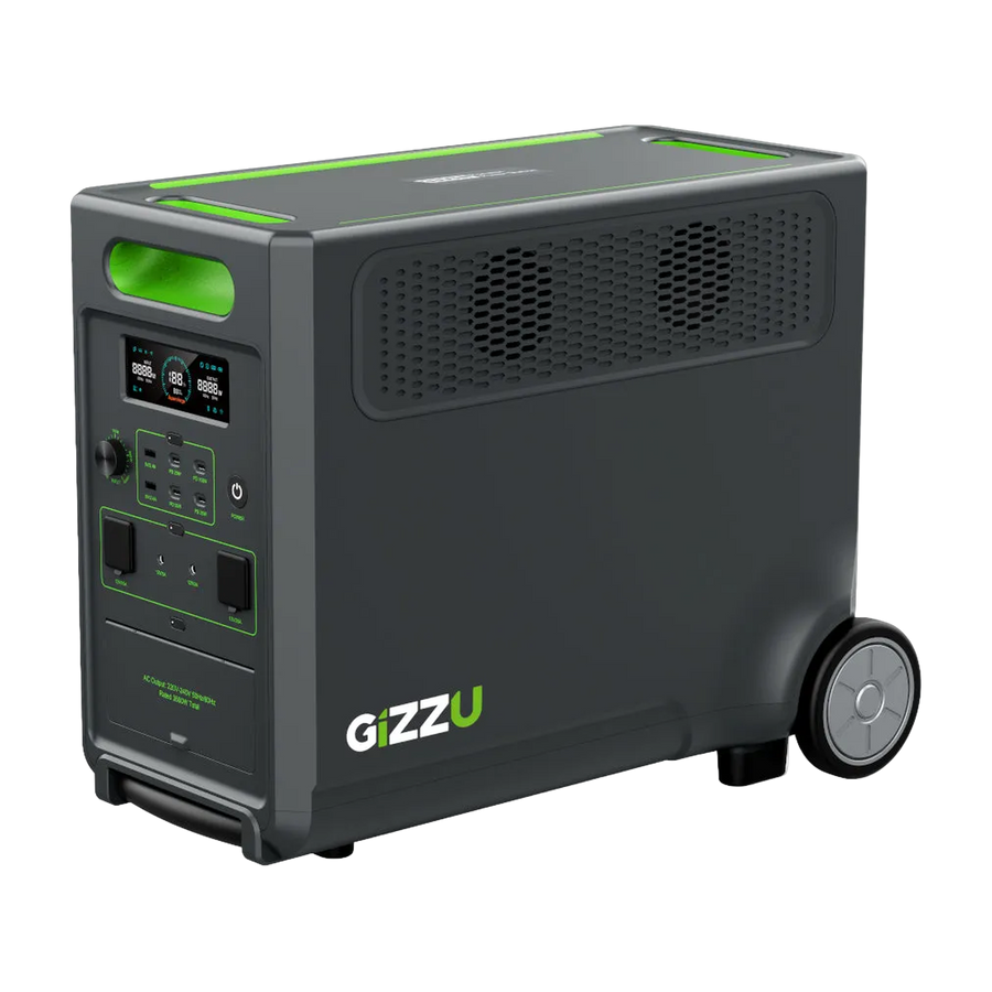 Gizzu Hero Ultra Plus 3840WH/3600W UPS Power Station
