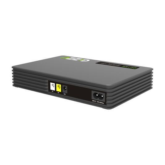 Gizzu 18W 17400mAh/55Wh Mini UPS LifePO4 - Black
