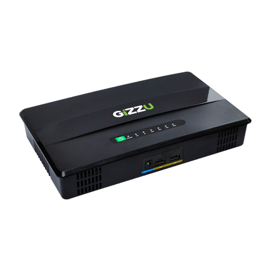 Gizzu 60W 65Wh 17600mAh Mini POE DC UPS Lithium - Black