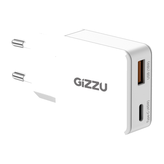Gizzu 2-Port 45W GaN Wall Charger