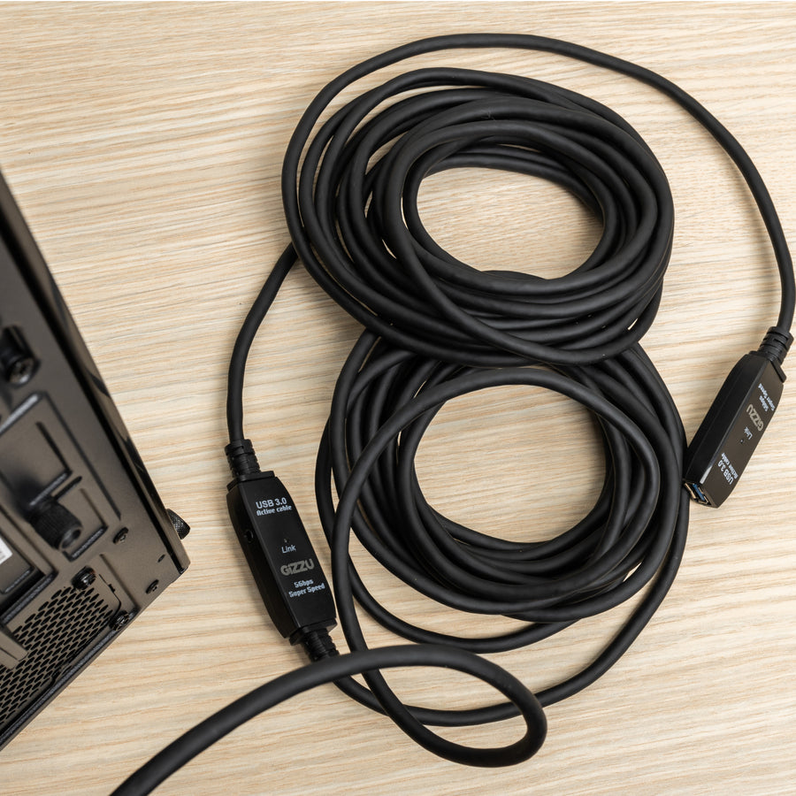 Gizzu USB3.0 10m Active Extension Cable Poly