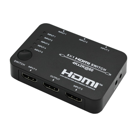 HDCVT SWITCH HDMI 2.0 5-1