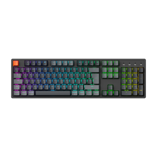 Keychron K10X ANSI Full Size 104 Key  Full Assembled  Red Switch RGB Backlight Hot-Swap keychron super switch BT/wired Normal Profile  Keyboard