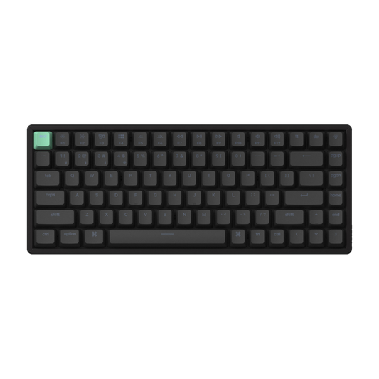 Keychron K2 HE 75% Magnetic Switch Hot-Swap Gateron Dbl-Rail Nebula Switch RGB Wireless Keyboard - Black (Al)