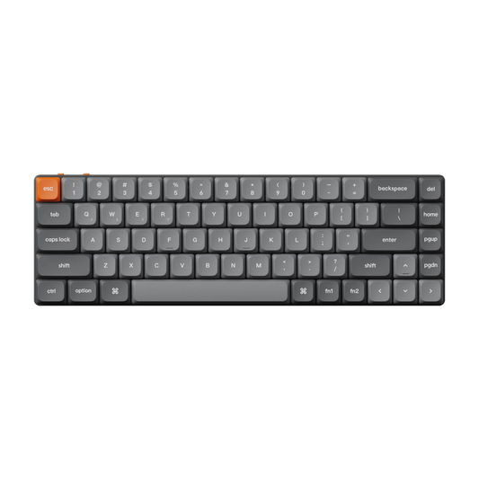 Keychron K7 MAX 65% Brown Switch Hot-Swap Low Profile Gateron RGB Wireless Keyboard