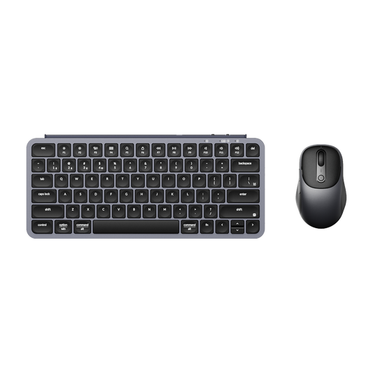 Keychron B1 Pro 75% Layout Keyboard and BM24 Mouse Wireless Combo - Space Gray
