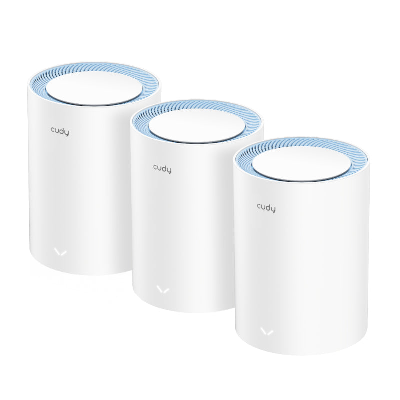 Cudy AC1200 Dual Band Wi-Fi5 Mesh Kit - 3Pack