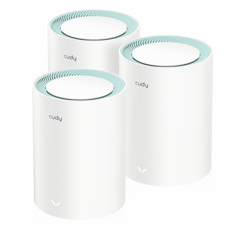 Cudy AX1500 Dual Band Wi-Fi 6 Mesh Kit With Gigabit - 3Pack