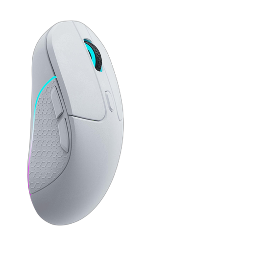 Keychron M3-A3 1K Wireless Mouse (BT/2.4GHz/Wired) - White