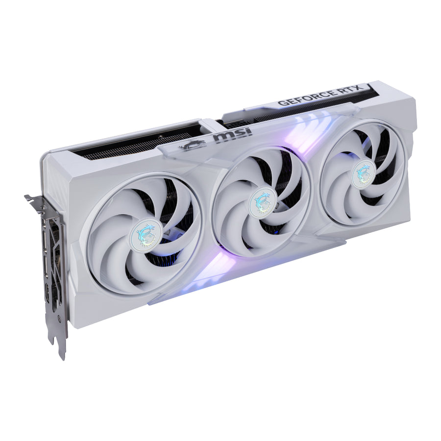 MSI Nvidia GeForce RTX 5080 GAMING TRIO OC 16GB GDDR7 Graphics Card - White