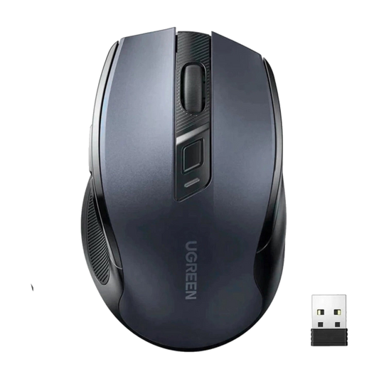 UGREEN Ergonomic Wireless Mouse (2.4G) - Black
