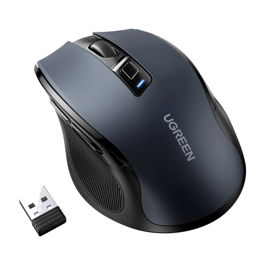 UGREEN Ergonomic Wireless Mouse (2.4G) - Black