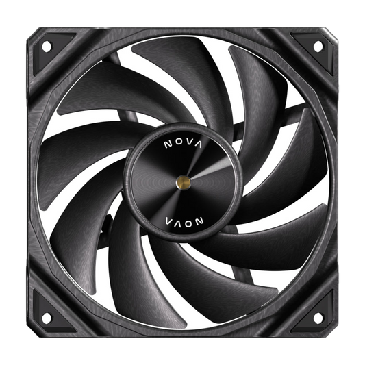 Antec NOVA PWM 120mm Case Fan 3 Pack Black