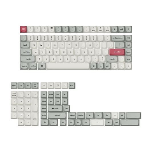 Keychron double shot PBT OSA keycap set - Retro