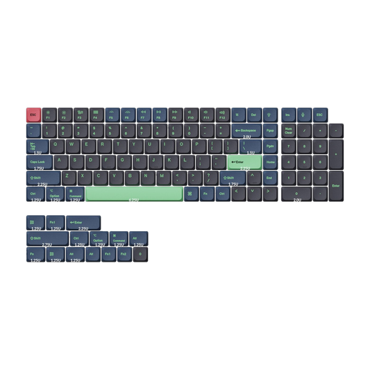 Keychron Dye-Sub PBT Full Keycap Set - Hacker